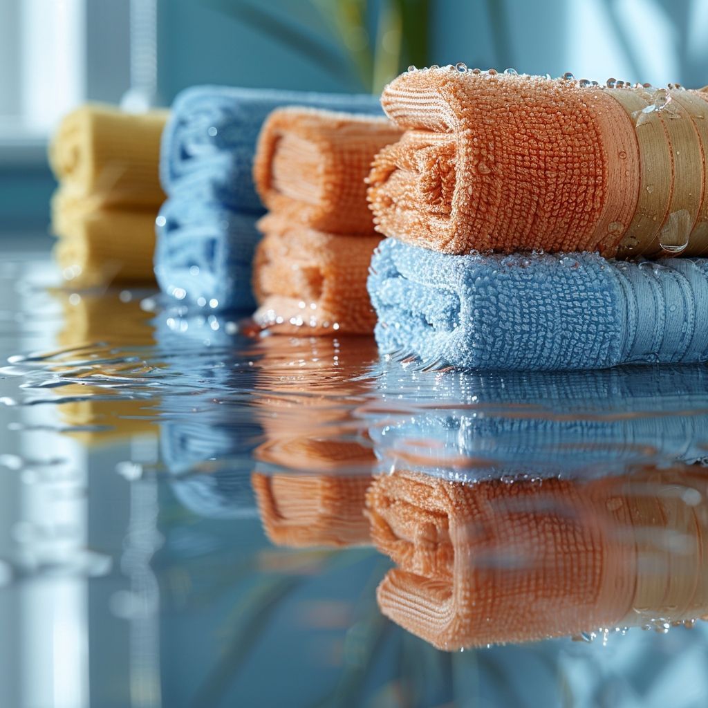 Les avantages des chiffons en microfibre de bambou pour une maison impeccable et écologique